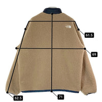 THE NORTH FACE ザ・ノースフェイス NP72333 リバーシブルエクストリームパイルジャケット ベージュ×ネイビー sizeL 瑞穂店