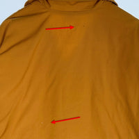 60-70's SUN-DEK of Hawaii コットン ビーチシャツ 半袖 開襟 内パイル地 オレンジ USA製 Size L 福生店