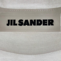 JIL SANDER ジルサンダー JSMR706020 クルーネックコットン Tシャツ ホワイト sizeS 瑞穂店