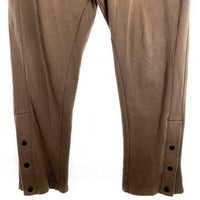 EXAMPLE エグザンプル ROUND LOGO PATCH SIDE BUTTON SWEAT PANTS ラウンドロゴ サイドボタン スウェットパンツ カーキ Size XL 福生店