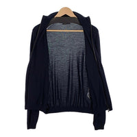 PRADA プラダ ドライバーズニット ジップアップウールセーター ネイビー UMC470 やや薄手 Size 48 福生店