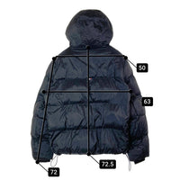 TOMMY HILFIGER トミーヒルフィガー 153AN916 ゴーストプリント 中綿ジャケット ブラック sizeM 瑞穂店