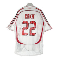 adidas アディダス R4947 ACミラン 06/07 ユニフォーム #22 カカ ホワイト sizeXL 瑞穂店