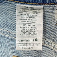 Carhartt カーハート B460 DVB リラックスストレート デニムパンツ ライトインディゴ size36 瑞穂店