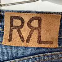 RRL ダブルアールエル セルビッジ JAPAN WOVEN SELVEDGE DENIM デニムパンツ ライトインディゴ size29 瑞穂店