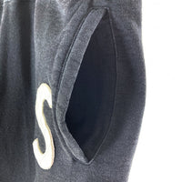 Supreme シュプリーム S logo sweat pant 20SS スウェット キルティング パンツ ブラック sizeL 瑞穂店
