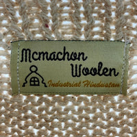 Mcmachan Woolen マクマーンウーレン ピースマークフラワー ニットセーター ライトベージュ size不明 瑞穂店
