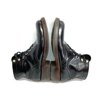 TOYS McCOY トイズマッコイ TMA2307 WORK BOOTS SAXON GLASS LEATHER サクソン ガラスレザー ブーツ ブラック size9.5 瑞穂店