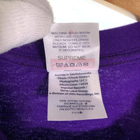SUPREME シュプリーム 24SS Satchidananda Tee サッチダーナンダ プリントTシャツ パープル Size L 福生店