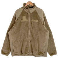 U.S.ARMY 米軍 フリースジャケット ECWCS GEN3 level3 POLARTEC コヨーテ 8415-01-580-1371 USA製 Size XXL 福生店