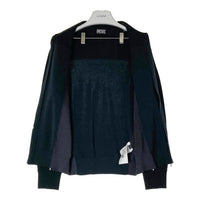 DIESEL ディーゼル A08007 K-WICHITA ZIP COD ニット ジップジャケット ブラック sizeXS 瑞穂店