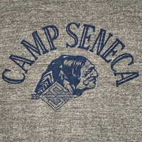 WAREHOUSE ウエアハウス 20SS 4601 CAMP SENECA プリントTシャツ 杢グレー Size M 福生店