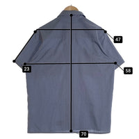WTAPS ダブルタップス 16SS VATOS S/S SHIRT シャンブレーシャツ 半袖 ブルー 161LTDT-SHM06 Size M 福生店
