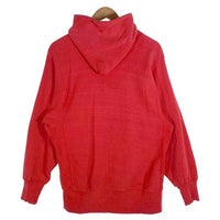 70-80's Champion チャンピオン リバースウィーブ プルオーバースウェットパーカー 目無し レッド USA製 単色タグ Size M 福生店
