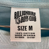 BILLIONAIRE BOY CLUB ビリオネアボーイズクラブ アストロノーツ 刺繍 スウェットトレーナー ライトブルー sizeM 瑞穂店