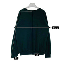 CALEE キャリー Sinker tube pullover sweat スウェット グリーン sizeL 瑞穂店