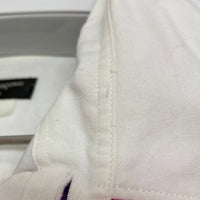 COMME des GARCONS HOMME PLUS コムデギャルソン オム プリュス 半袖フリル装飾シャツ ホワイト sizeXS 瑞穂店