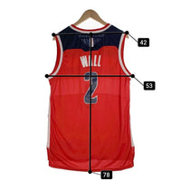 NIKE ナイキ NBA Washington Wizards ワシントンウィザーズ ジョン・ウォール ゲームシャツ ユニフォーム Size L 福生店