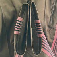 Needles ニードルス WILD LIFE TAILOR ワイルドライフテーラー別注 LQ458 ナロートラックパンツ ブラウンxピンク sizeM 瑞穂店