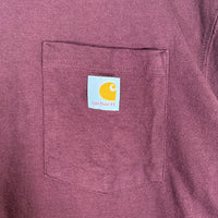 Carhartt カーハート ポケットTシャツ ボルドー K87 PRT Size L 福生店