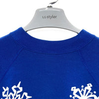 ULTRA SWEATS ウルトラスェット USA製 雪柄プリント スウェットトレーナー ブルー sizeXL 瑞穂店