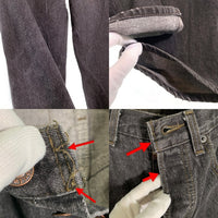 Levi's リーバイス 501-0658 ブラックデニムパンツ テーパード USA製 Size 29×36 福生店