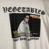 KIEF VEGETABLES フォトプリントTシャツ 逮捕 ホワイト Size XL 福生店