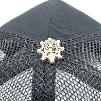 GLO GANG グローギャング Dead Sun Trucker Hat デッドサン トラッカーハット ブラック メッシュキャップ ブラック 福生店