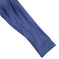 80-90's Woolrich ウールリッチ フランネルシャツ プレーン ブルー USA製 Size M 福生店