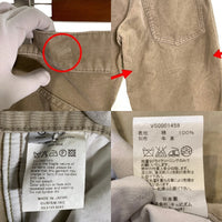 VISVIM ビズビム テーパードコーデュロイパンツ ベージュ vs0001458 Size S 福生店