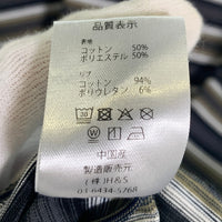 Hide and Seek ハイドアンドシーク 26SS Border S/S Tee ボーダーショートスリーブTシャツ グレー グリーン HT-040926 Size XL 福生店