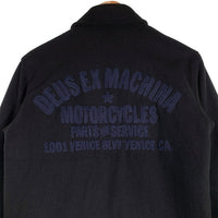 DEUS EX MACHINA デウス エクス マキナ VENICE WOOL COACH JACKET ウール コーチ ジャケット ブラック DMW66802 Size XS 福生店