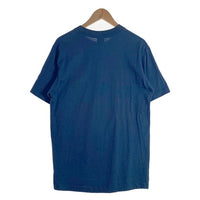 80-90's STUSSY ステューシー GROOVE BEATS トランペット刺繡 プリントTシャツ ブルー USA製 黒タグ Size L 福生店