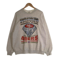 STARTER スターター NFL 1994 Super Bowl XXIX Champs Sanfrancisco 49ers サンフランシスコ フォーティーナイナース グレー Size XL USA製 Size XL 福生店