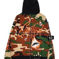 Chrome Hearts クロムハーツ 22SS Matty Boy マッティボーイ PPO KIRKANDLAND CAUTION HD PLVR プルオーバー スウェットパーカー 迷彩 Size XL 福生店