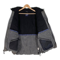 GAP ギャップ ダウンベスト リップストップ フード収納 チャコールグレー OLD オールド Size XL 福生店