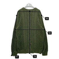 L.L.Bean エルエルビーン オーガニックコットン ケーブルニットセーター グリーン Size XXL-R 瑞穂店