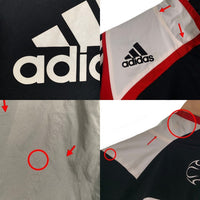 00's adidas アディダス LIVERPOOL FC リバプール ハーフジップ プルオーバージャケット ブラック ポリエステル 07/07 Size JP M 福生店