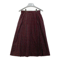 BURBERRYS バーバリーズ 小紋柄 スカート ボルドー size7AR 瑞穂店