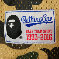 A BATHING APE アベイシングエイプ APE CAMO BASKETBALL TANKTOP バスケットボール タンクトップ ブラウン sizeL 瑞穂店