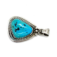 ナバホ族 ターコイズ シルバー ペンダントトップ STERLING 福生店