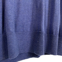 Brooks Brothers ブルックスブラザーズ シルク コットン プルオーバーニットパーカー ブルー 薄手 Size XL 福生店