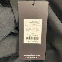 new balance ニューバランス SLIM TAPERED スリムテーパード ストレッチパンツ ブラック AMP35003 Size L 瑞穂店