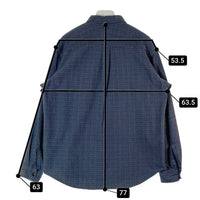THE NORTH FACE ザノースフェイス PURPLE LABEL パープルレーベル NT3376N FLANNEL DOUBLE POCKET FIELD WORK SHIRT グレー sizeL 瑞穂店