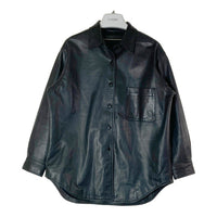 Ballet by BACKLASH バレエバイバックラッシュ 23-10-SH-01L Leather Shirt レザーシャツ ブラック sizeF 瑞穂店