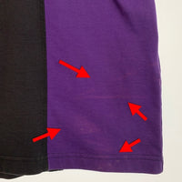 WE11DONE ウェルダン ドッキング Tシャツ プリント 刺繡 ブラック ネイビー パープル WD-TP7-20-100-U-PP Size M 福生店