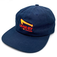 LANE BY レンバイ BROCHURE BURGER CAP SSZ 6パネル キャップ ネイビー 福生店