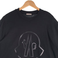 MONCLER モンクレール SS T-SHIRT ロゴ同色プリント Tシャツ ブラック 21年 Size M 福生店