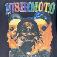 NISHIMOTO IS THE MOUTH ニシモトイズザマウス Rap S/S Tee ショートスリーブ ラップ Tシャツ プリント ブラック Size 2XL 福生店