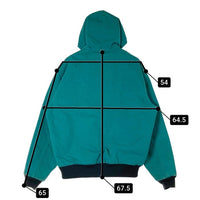 Carhartt カーハート J04 AQU USA製 CRAFTED WITH PRIDEタグ アクティブジャケット 裏キルティング ターコイズ sizeL 瑞穂店